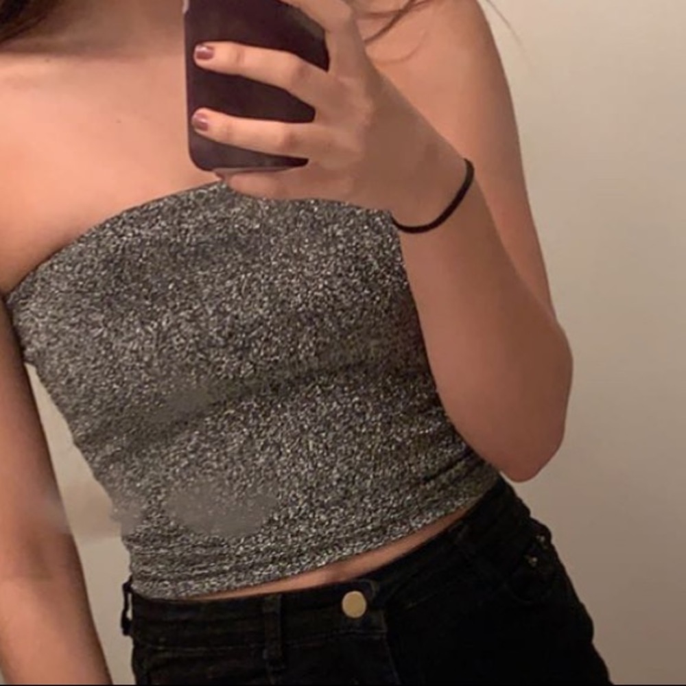 Forever 21 sparkley tube top
